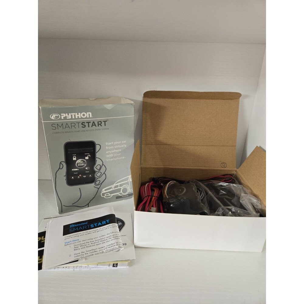 New open box Python Smart Start remote start PS3000 - Picture 5 of 6